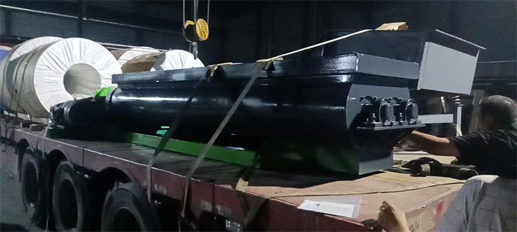 有機(jī)雙軸攪拌機(jī)發(fā)貨現(xiàn)場(chǎng)