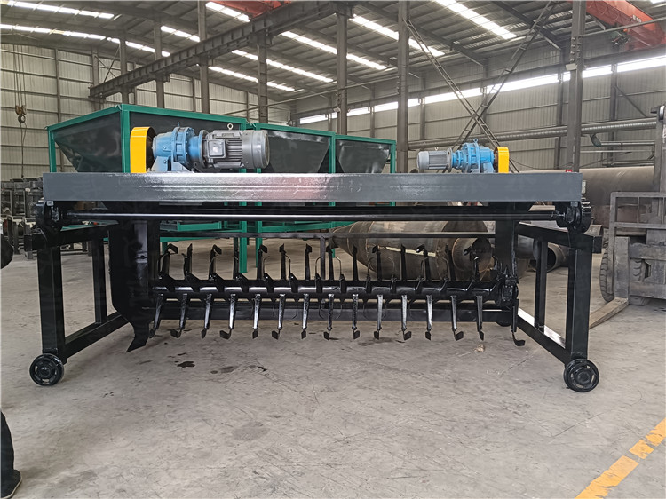 有機(jī)肥槽式翻拋機(jī) 菌棒快速發(fā)酵腐熟設(shè)備 養(yǎng)殖場(chǎng)糞污異位發(fā)酵床 翻堆處理設(shè)備